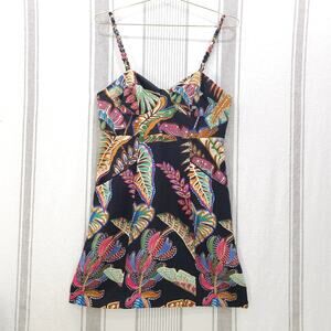 FARM Rio Multicolor Tropical Print Dress